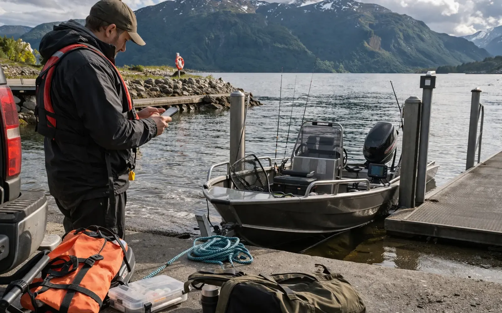 Illustrasjonsbilde for seksjonen Slik velger du riktig fiskekort første gang i artikkel om Båt fiske lisens Norge: når påvirker båt prisen og reglene?