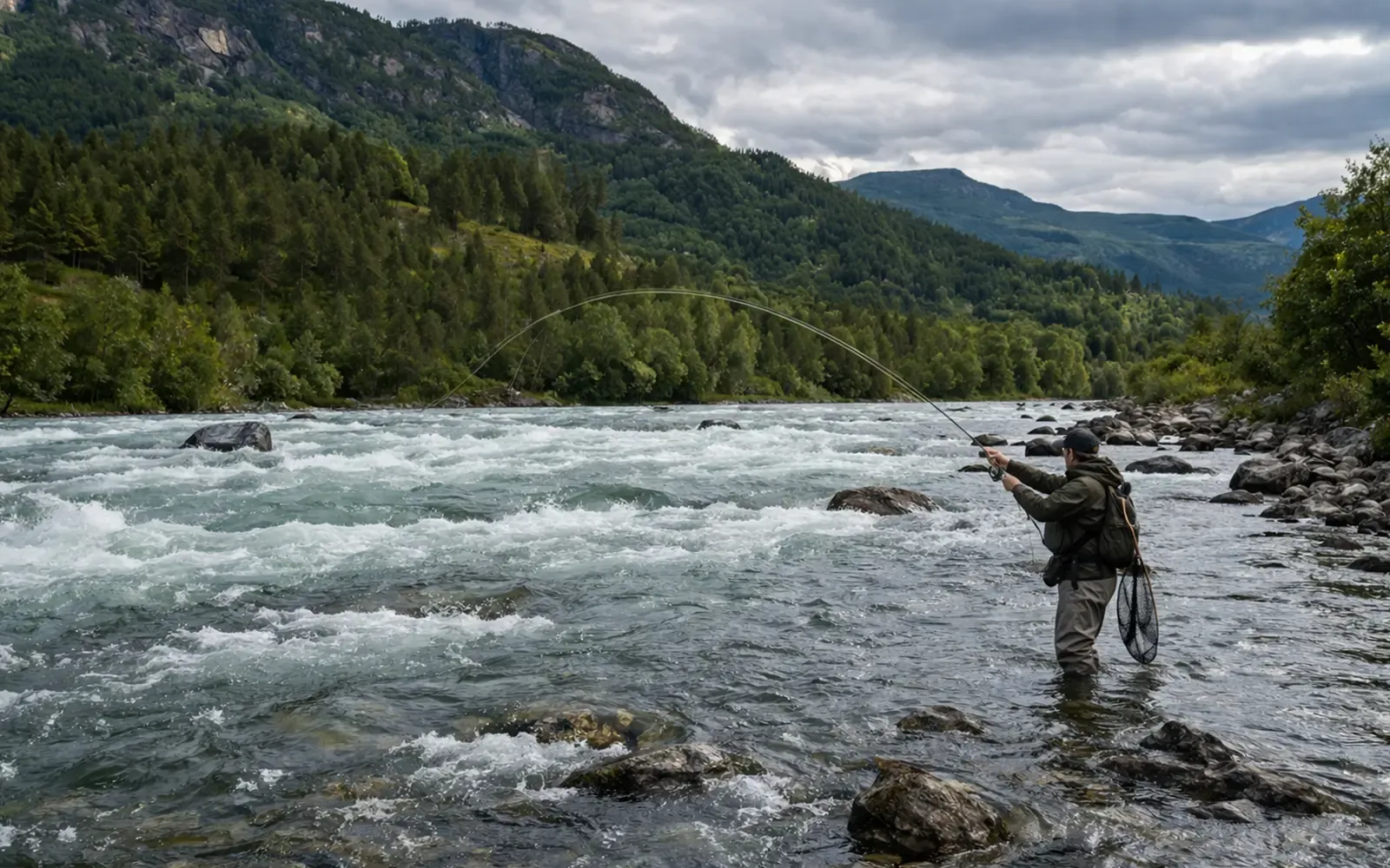 Featured image for Laksefiske tillatelse 2026: Alta, Gaula og valg av riktig elvekort