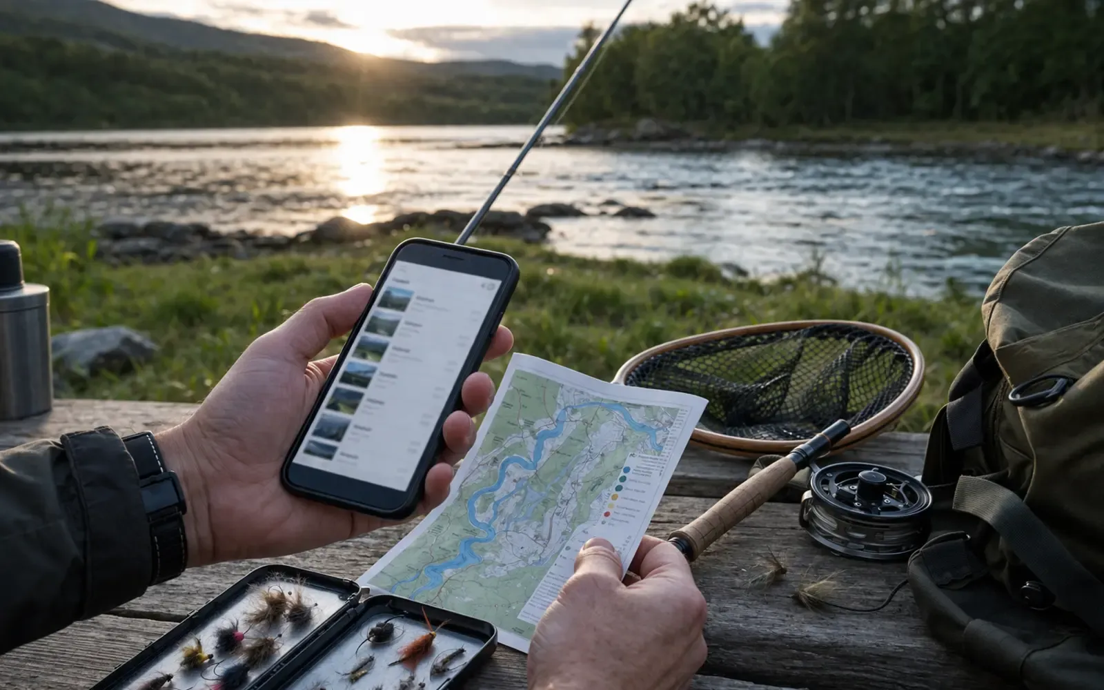 Supporting image for Fiskekort 24 timer Norge: når lønner dagskort seg? focused on Prisnivå, tillegg og lokale forskjeller