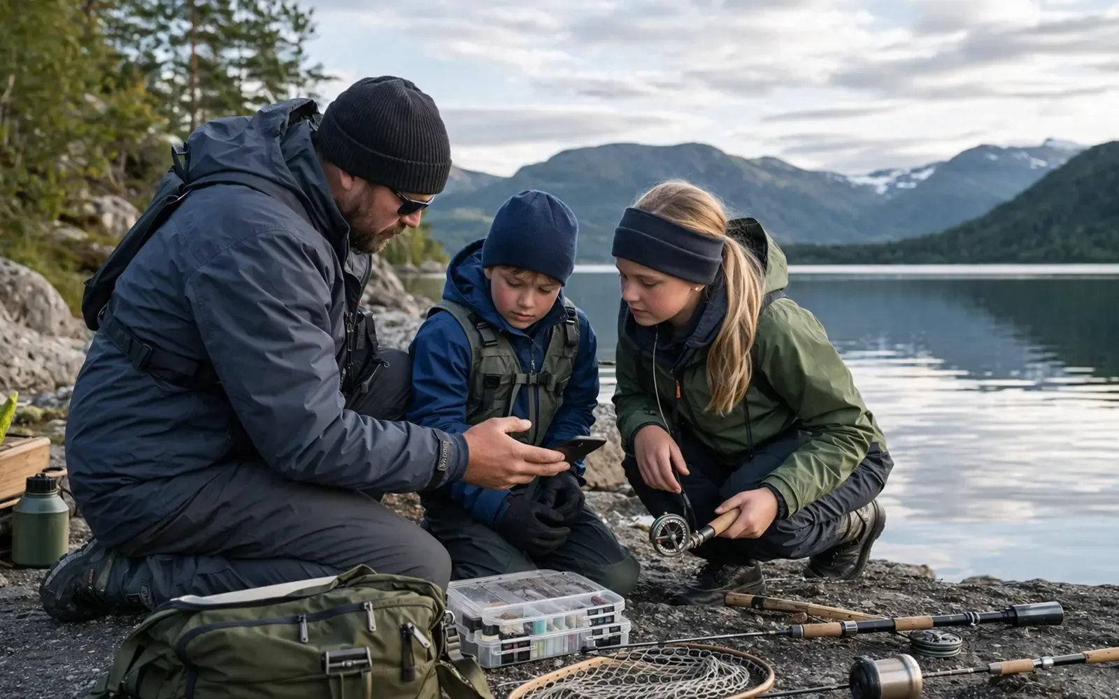 Supporting image for Fiskekort alder Norge: regler for barn, ungdom og voksne focused on Prisnivå, tillegg og lokale forskjeller