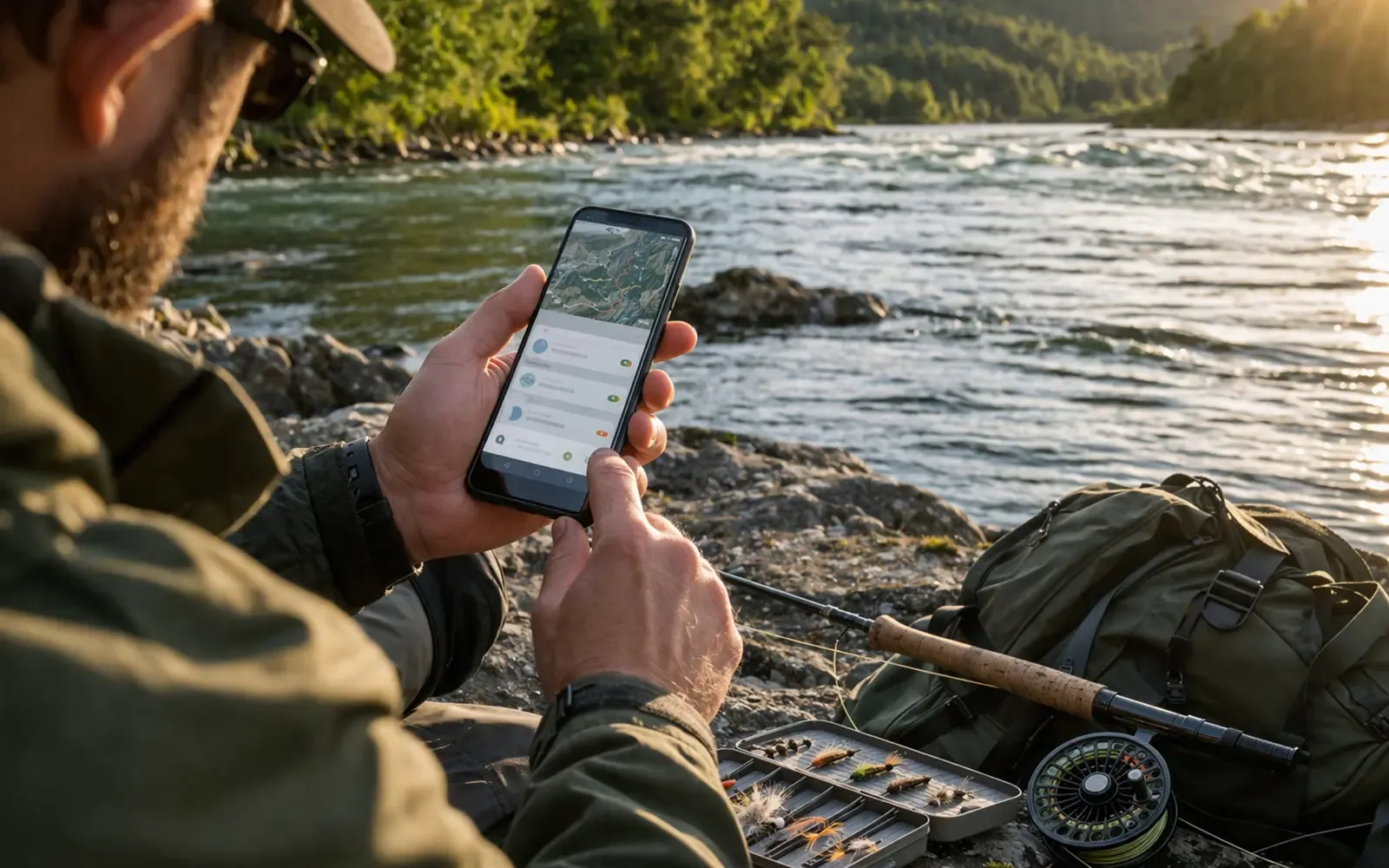 Supporting image for Fiskekort kjøp online: slik bestiller du riktig kort på nett focused on Slik velger du riktig fiskekort første gang