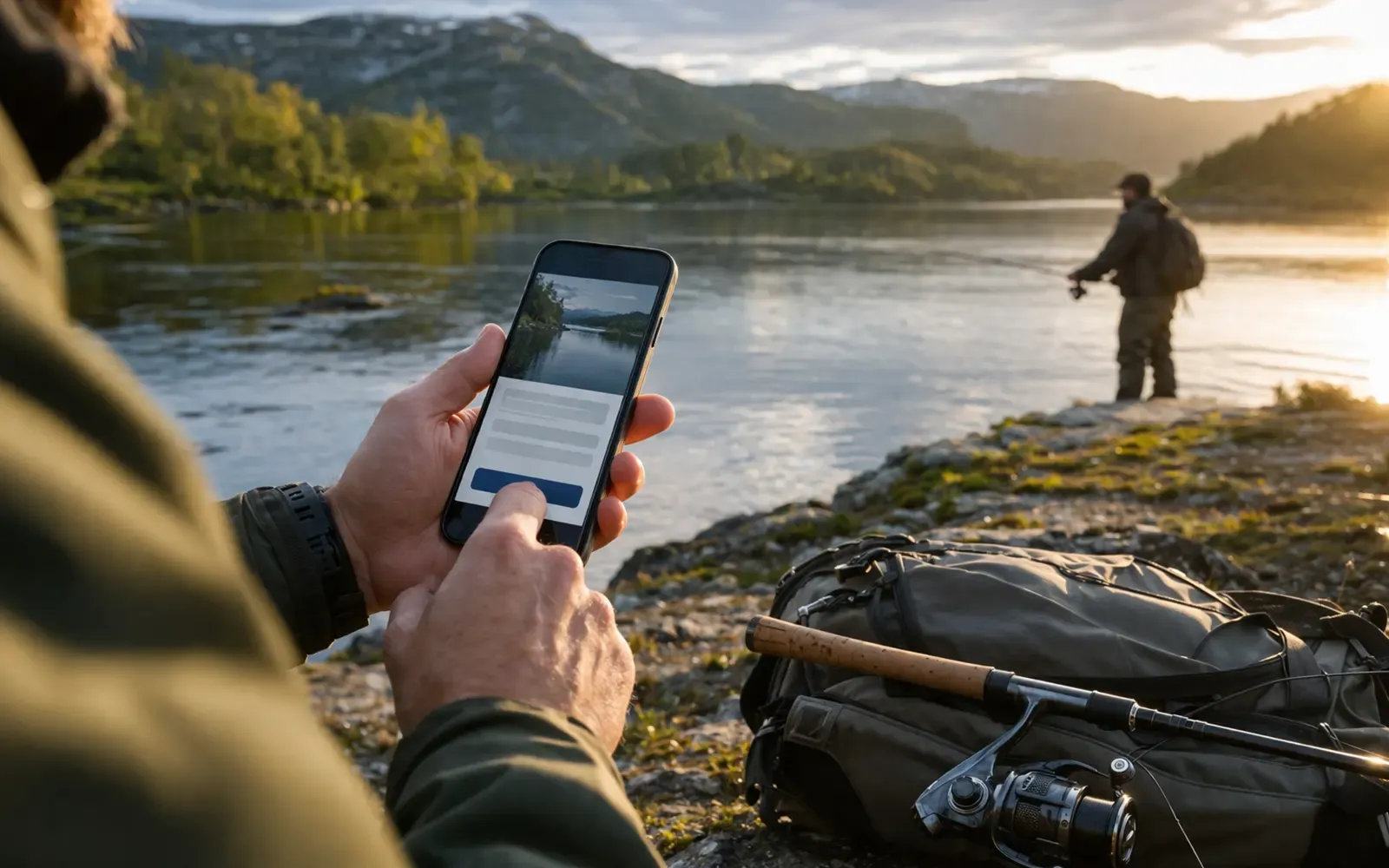 Illustrasjonsbilde for artikkel om Fiskekort kjøp online: slik bestiller du riktig kort på nett