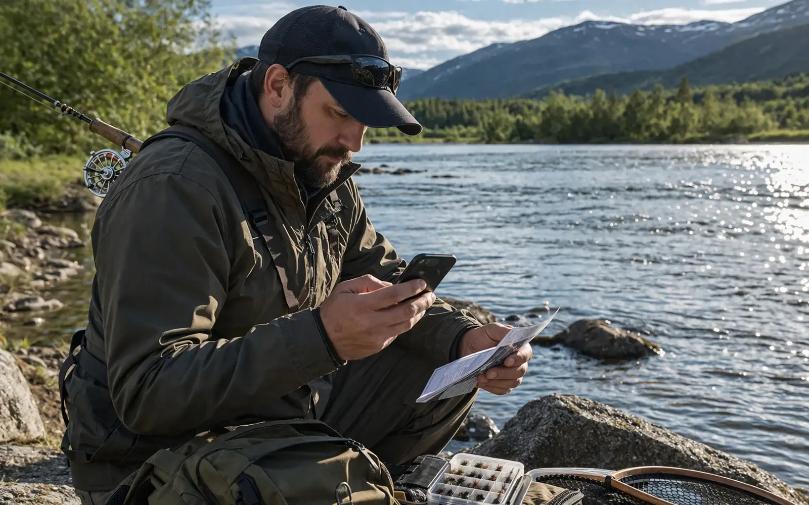 Featured image for Fiskekort pris Norge 2026: hva koster fiskekort i elv og innsjø?