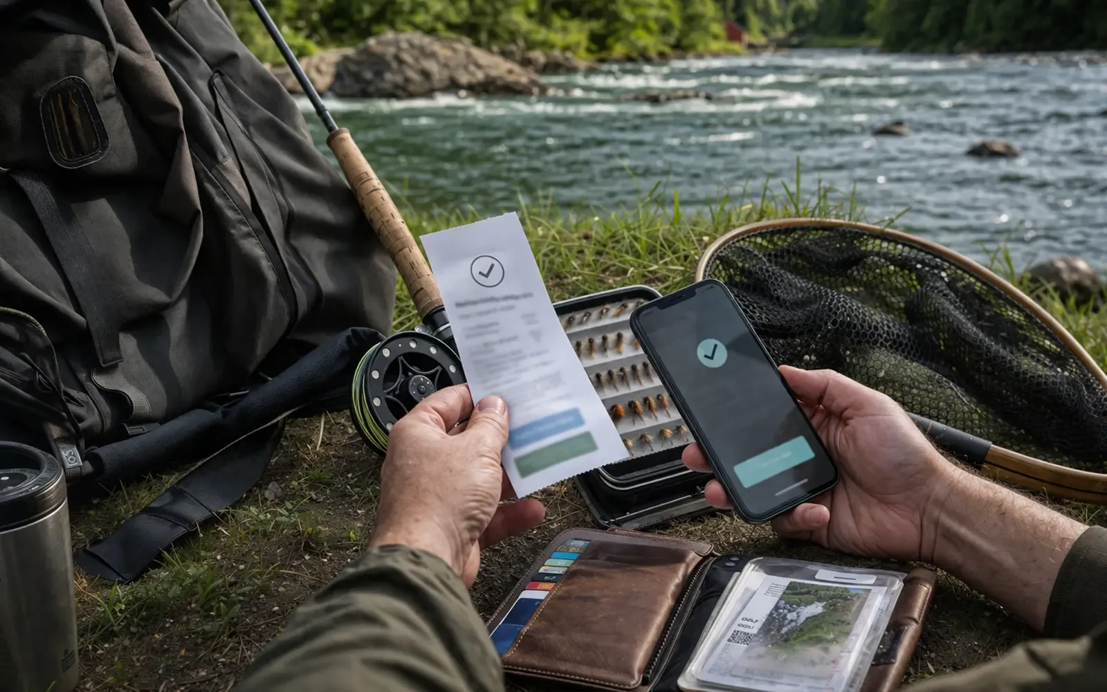 Supporting image for Fiskeravgift betale 2026: hvem må betale og hvordan gjør du det? focused on Prisnivå, tillegg og lokale forskjeller