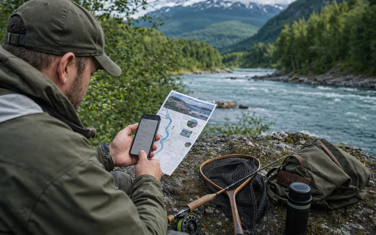 Supporting image for Fiskeravgift betale 2026: hvem må betale og hvordan gjør du det? focused on Slik velger du riktig fiskekort første gang