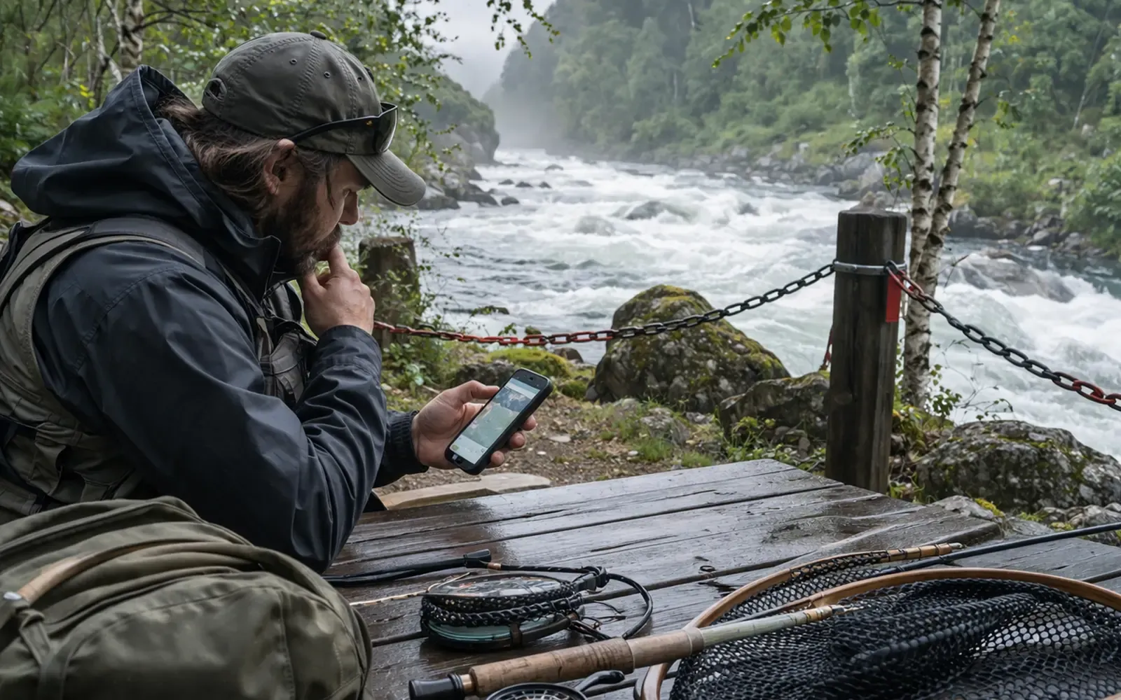 Supporting image for Fredningstid fiske Norge 2026: slik unngår du å fiske i feil periode focused on Slik velger du riktig fiskekort første gang