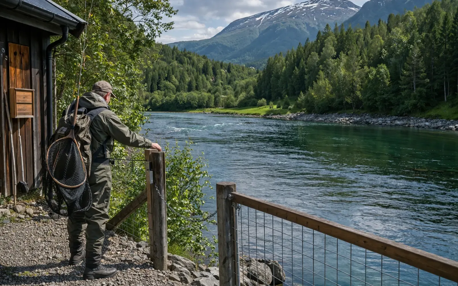 Supporting image for Premier elv fiskekort: hvorfor koster de beste laksekortene mer? focused on Prisnivå, tillegg og lokale forskjeller