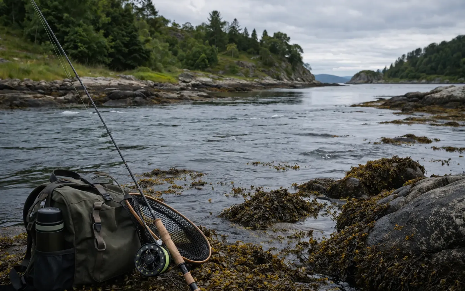 Illustrasjonsbilde for seksjonen Prisnivå, tillegg og lokale forskjeller i artikkel om Sjøørret fiske regler: hva gjelder i elv, kyst og munningssoner?
