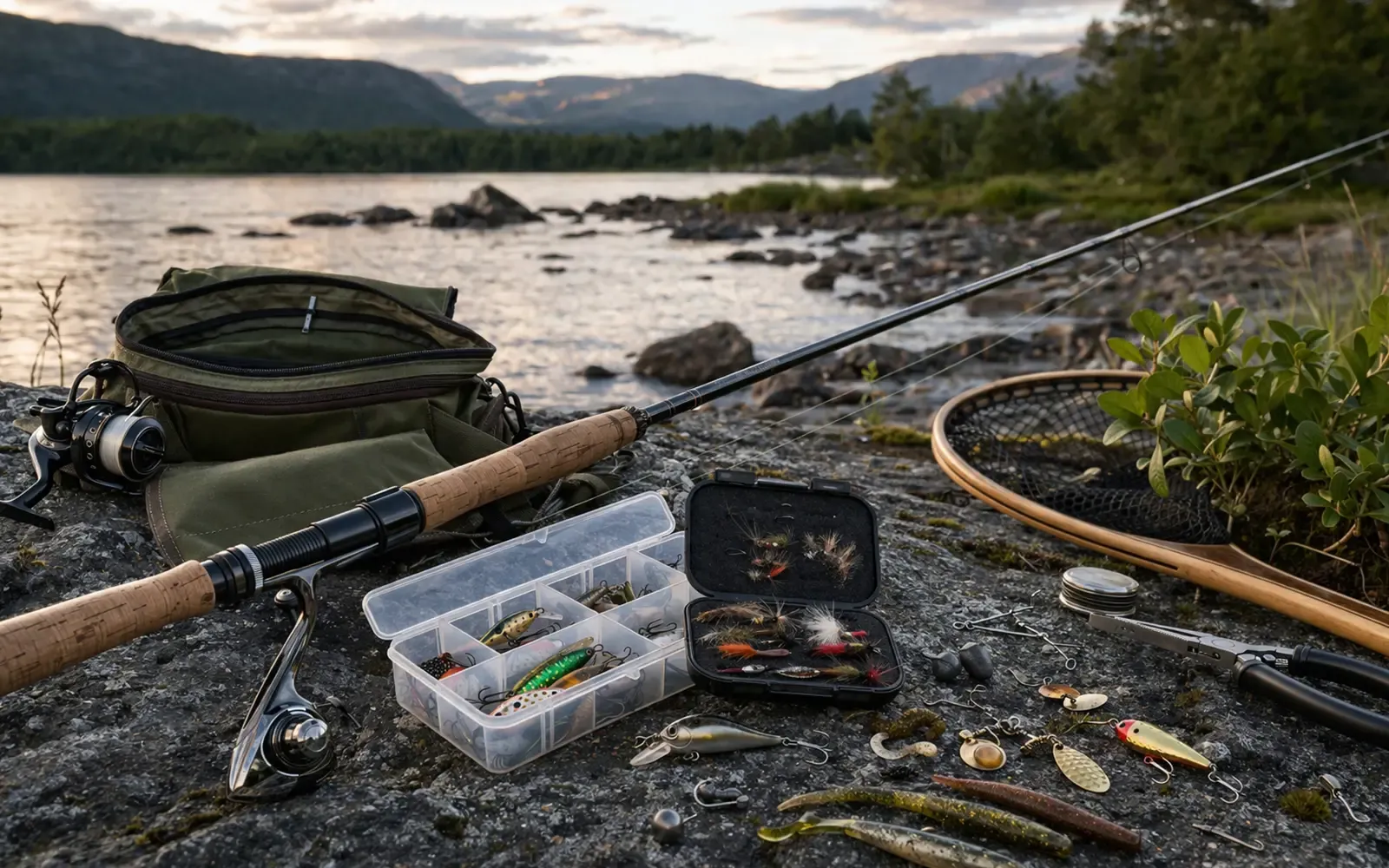 Featured image for Utstyr krav fiske Norge: hva er lov av stang, agn og redskap?